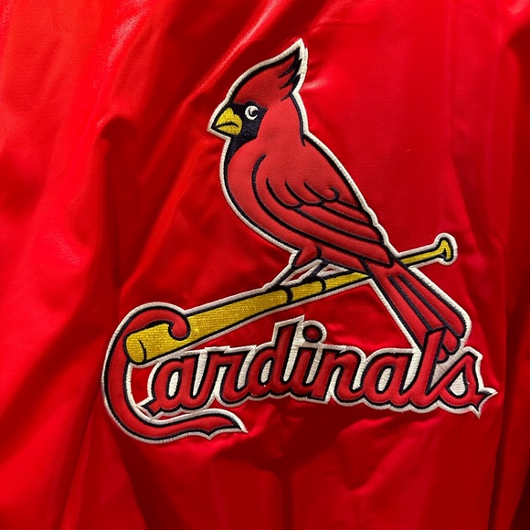 St Louis Cardinal satin jacket in size XL - Picture 5 of 5